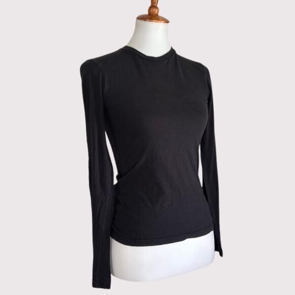 James Perse Vintage Y2k Long Sleeve Cotton T-Shirt, Size 1 - Picture 1 of 4
